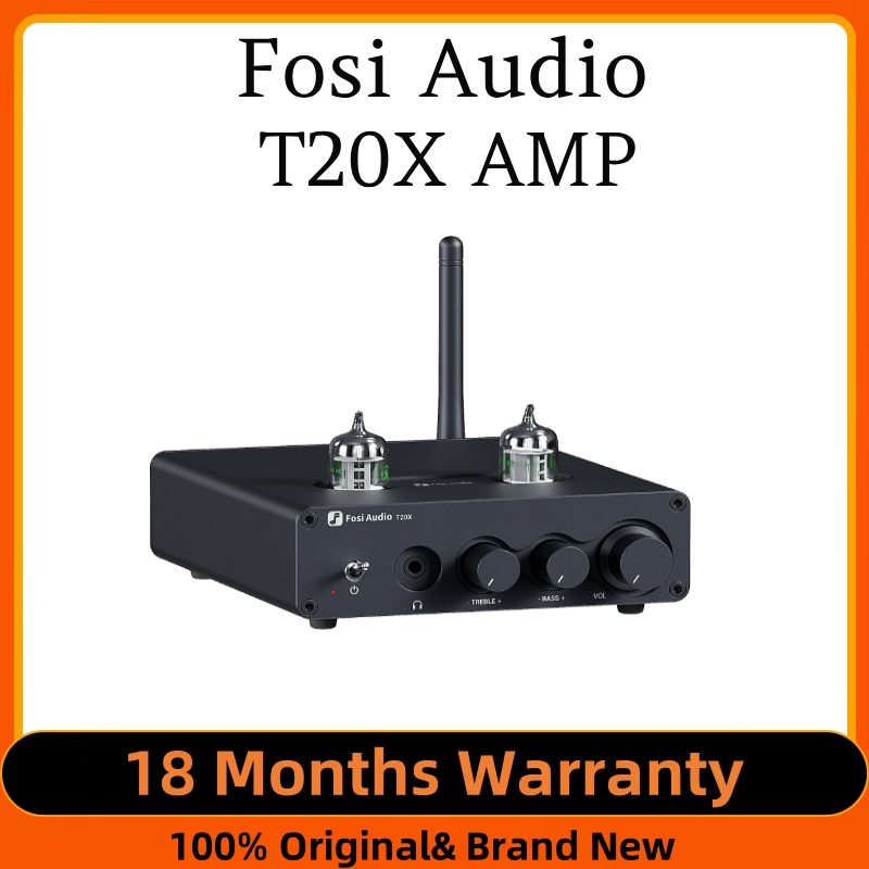 Tube Amplifier Part - Fosi Audio真空管HiFiアンプT20X 100W BluetoothステレオパワーアンプTPA3221ヘッドホンアンプ ホームシアタースピーカー用