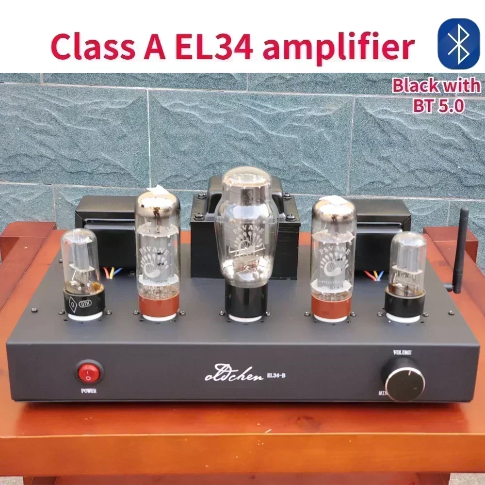 Tube Amplifier Part - Bluetooth Oldchen-El34チューブアンプ,ホームシアターデバイス,クラスA,ハイファイ,ハイパワー,オーディオ,ステレオ,新しい5.0