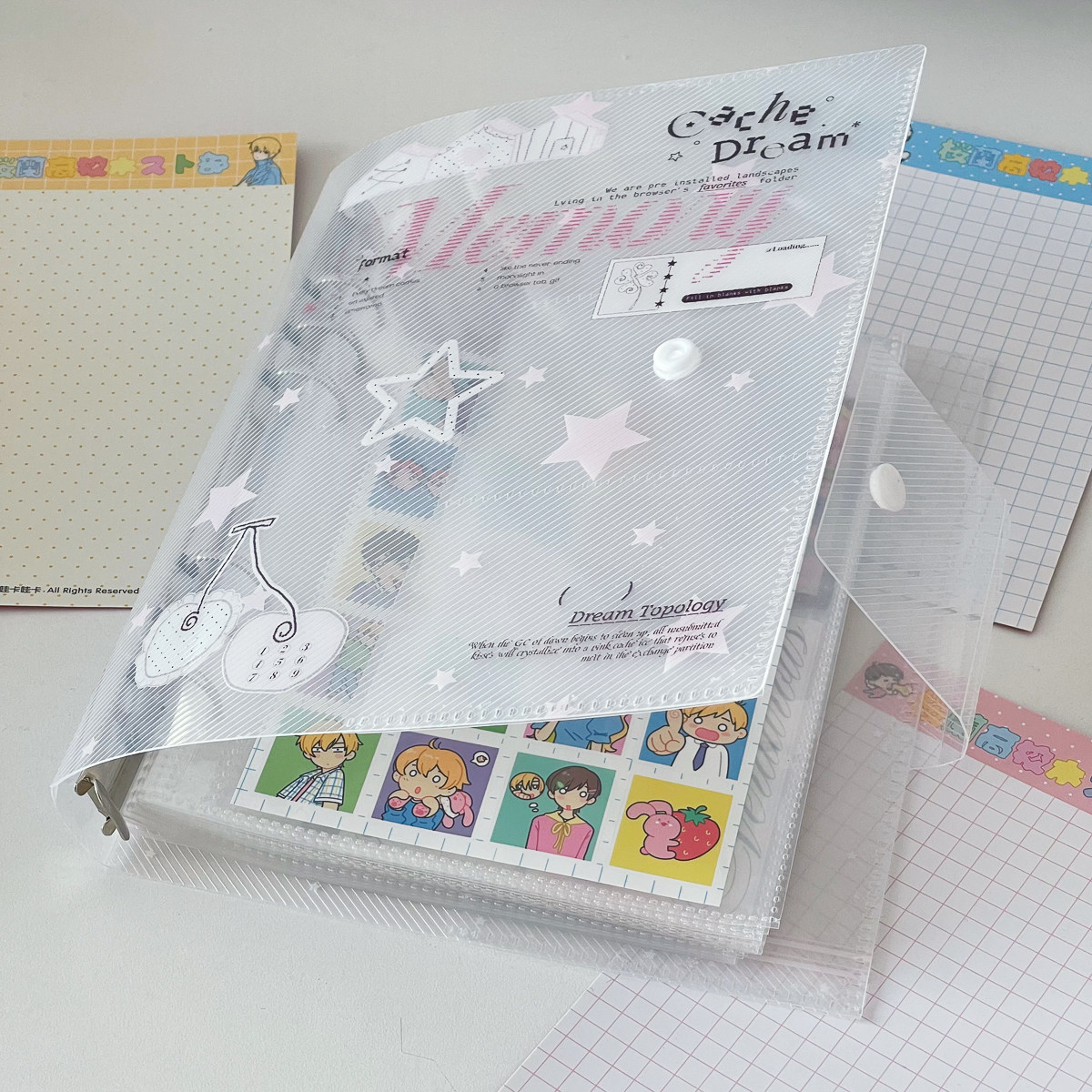 A5 4 グリッドカード収納アルバムポラロイドフォトバインダ - Polaroid Photo Album のレビューと価格