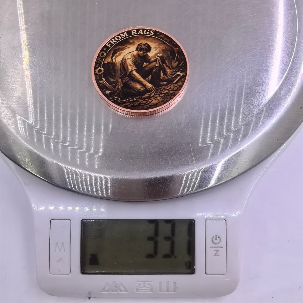 「From Rags To Riches」テーマの99.9% - Vintage Collectible Coins のレビューと価格