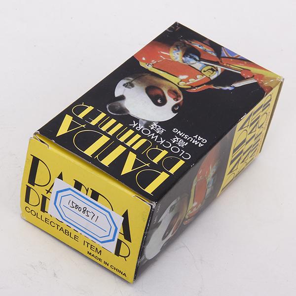 ゼンマイ仕掛けのパンダドラマーおもちゃ、ヴィンテージスタイル - Vintage Collectible Toys のレビューと価格