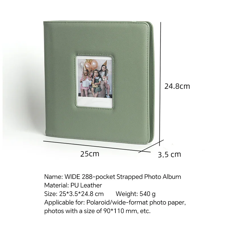 288ポケット大型インスタントフォトアルバム |   ポラロ - Polaroid Photo Album のレビューと価格