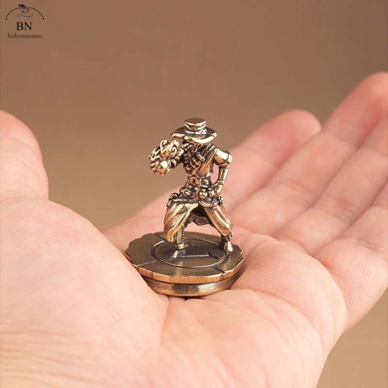 真鍮製ダンスカウボーイフィギュアミニチュアヴィンテージメタル - Vintage Collectible Toys のレビューと価格