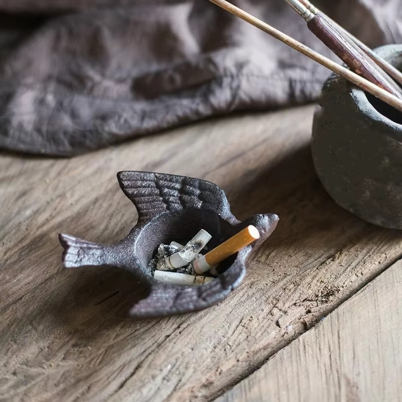 北欧スタイル燭台錬鉄製ヴィンテージ防風キャンドルホルダーディ - Vintage Collectible Ashtrays のレビューと価格