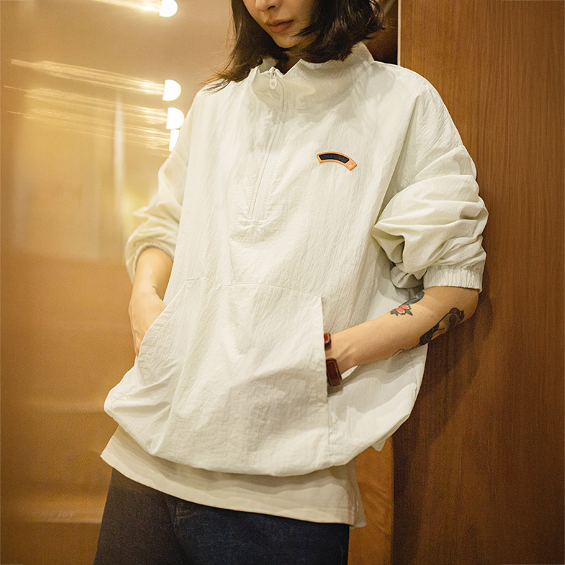 Maden レディース ヴィンテージ ハーフジップ スタンド - Vintage Zip Hoodie のレビューと価格