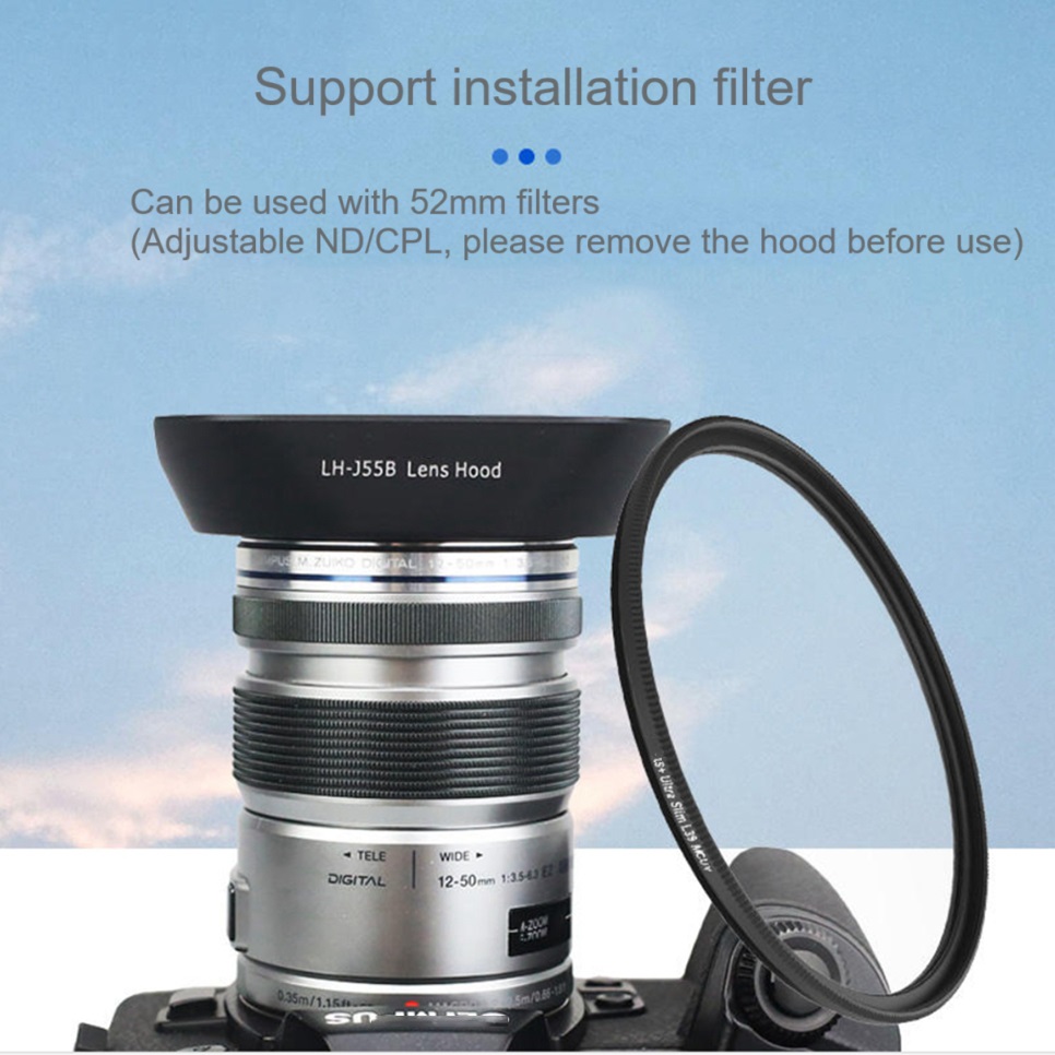 カメラヴィンテージスタイルスクエアレンズフードライトシールド - Lens Cap Vintage のレビューと価格
