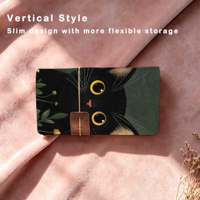 かわいい黒猫プリント入り6リングリフィル式フォトアルバム 8 - Polaroid Photo Album のレビューと価格