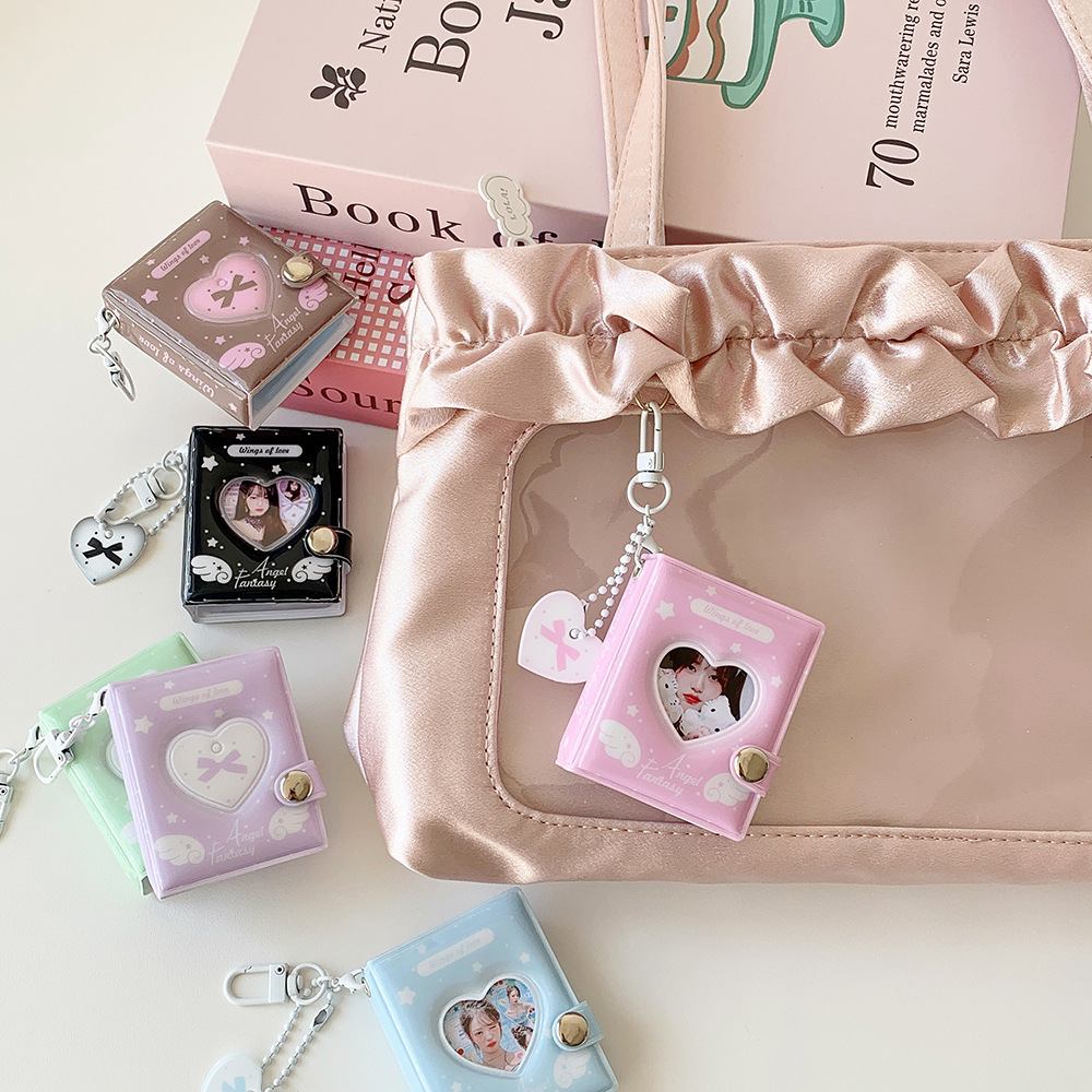 Kpop ファッションミニ愛の翼 2 インチフォトアルバムか - Polaroid Photo Album のレビューと価格