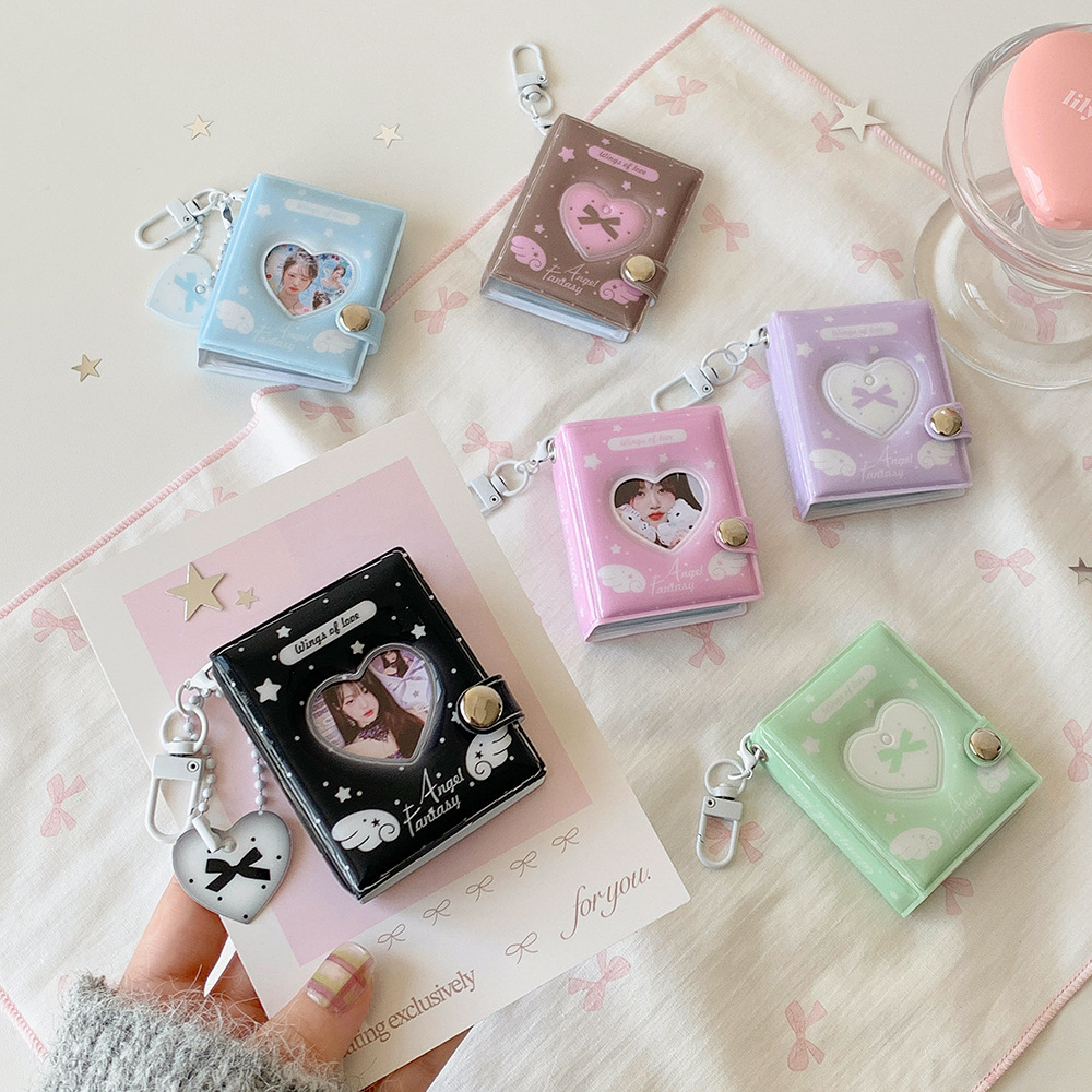 Kpop ファッションミニ愛の翼 2 インチフォトアルバムか - Polaroid Photo Album のレビューと価格