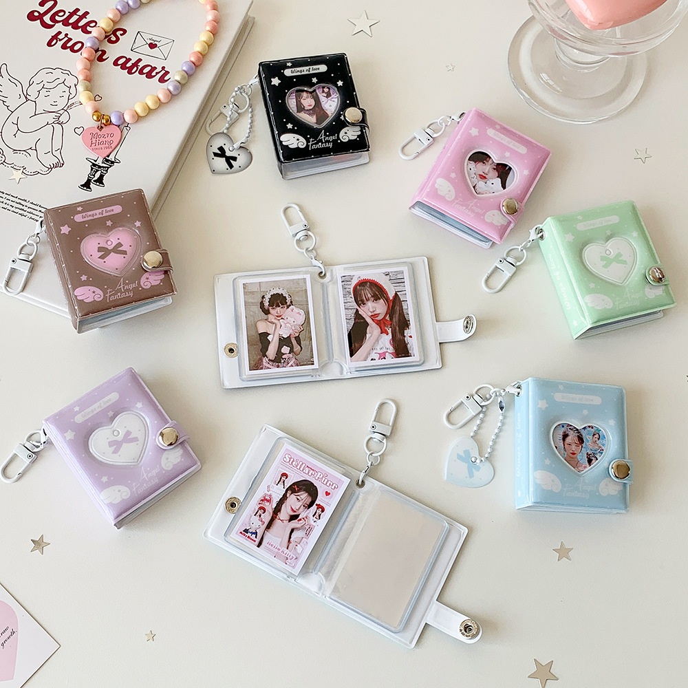 Kpop ファッションミニ愛の翼 2 インチフォトアルバムか - Polaroid Photo Album のレビューと価格