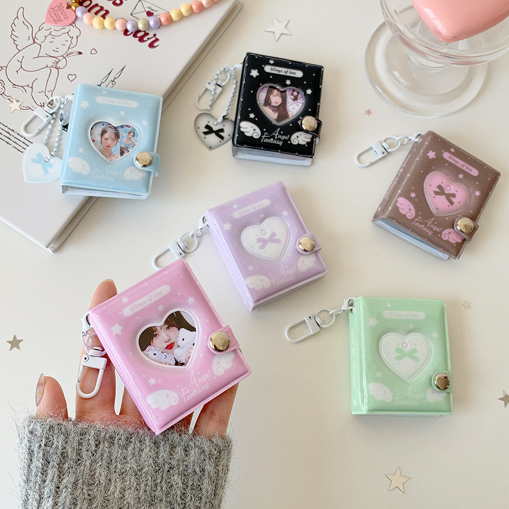 Kpop ファッションミニ愛の翼 2 インチフォトアルバムか - Polaroid Photo Album のレビューと価格