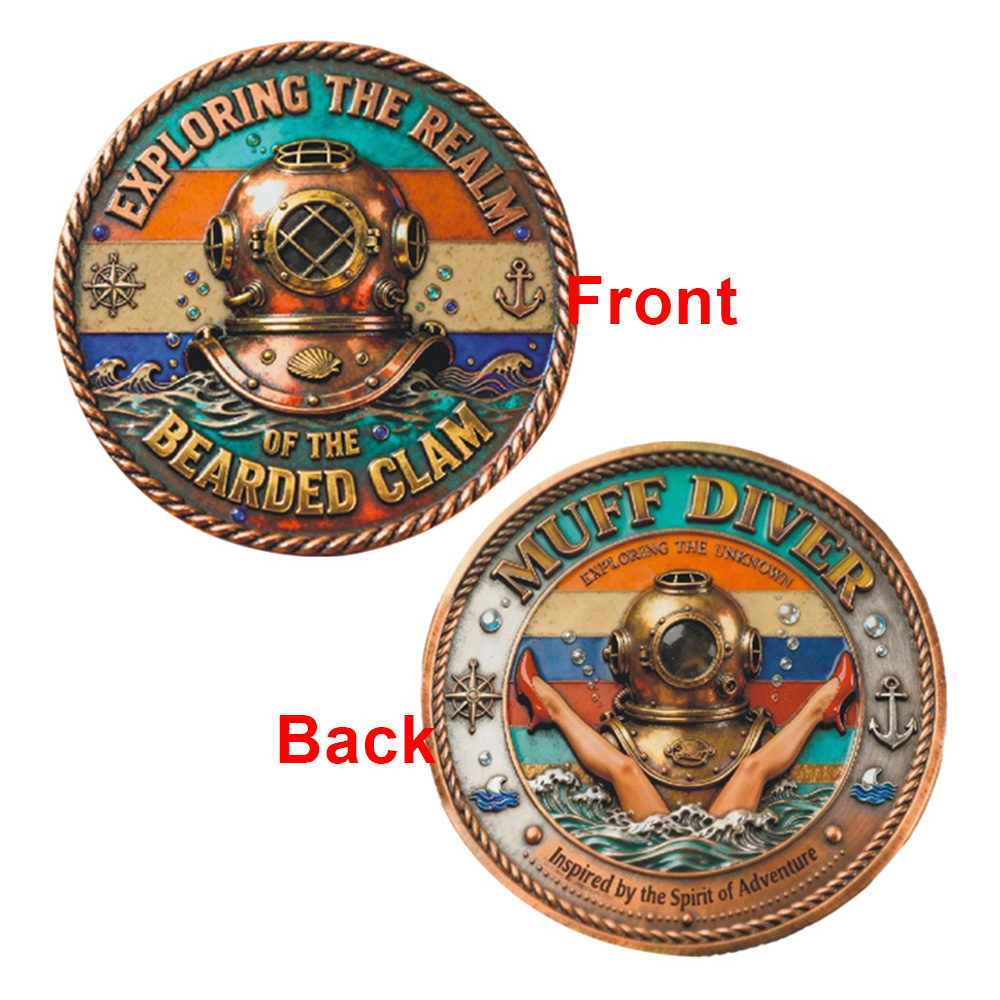5 個のヴィンテージダイビングヘルメット航海チャレンジコイン - Vintage Collectible Coins のレビューと価格