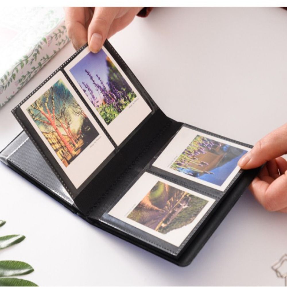 Fujifilm-64ポケット付きミニインスタントフォトアル - Polaroid Photo Album のレビューと価格