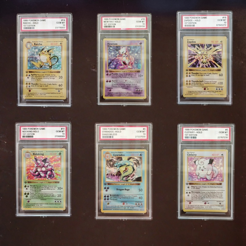 高品質DIY自作ポケモンPTCGカード1999ベースセットヴ - Vintage Collectibles & More Llc Photos のレビューと価格