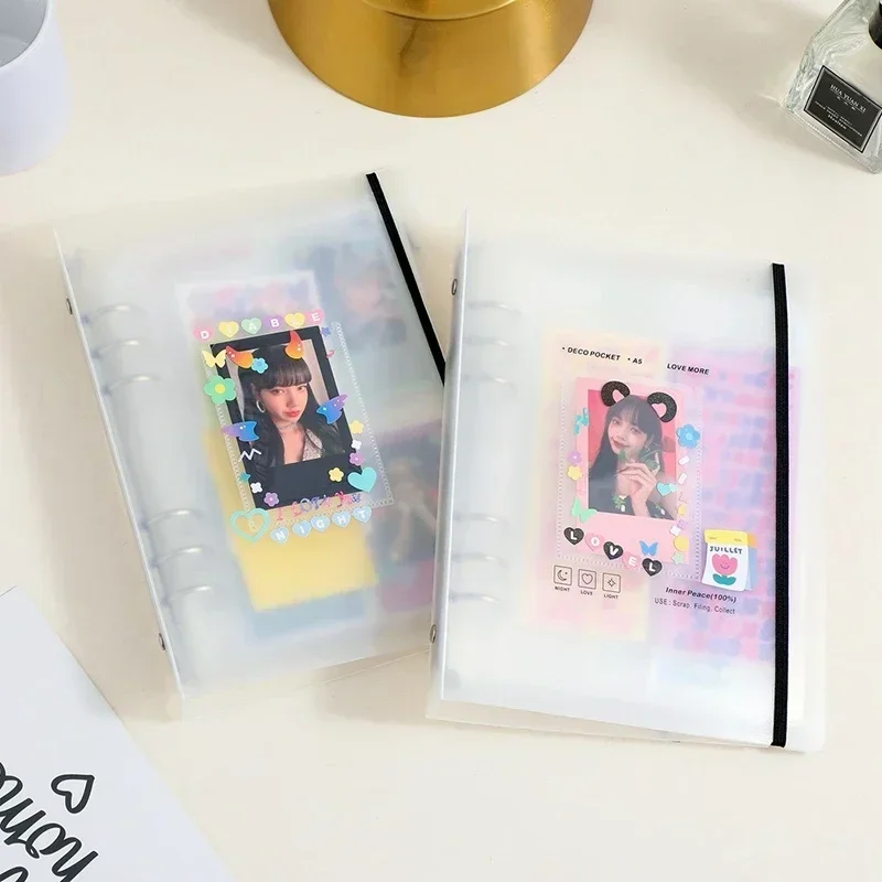 A5 バインダーフォトカードホルダー Kpop フォトカード - Polaroid Photo Album のレビューと価格