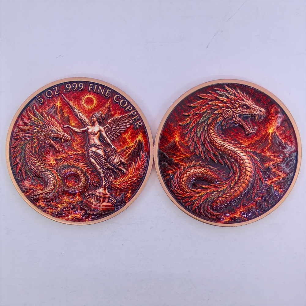5オンス 99.9%純銅 メキシコ リベルタードスタイル コ - Vintage Collectible Coins のレビューと価格