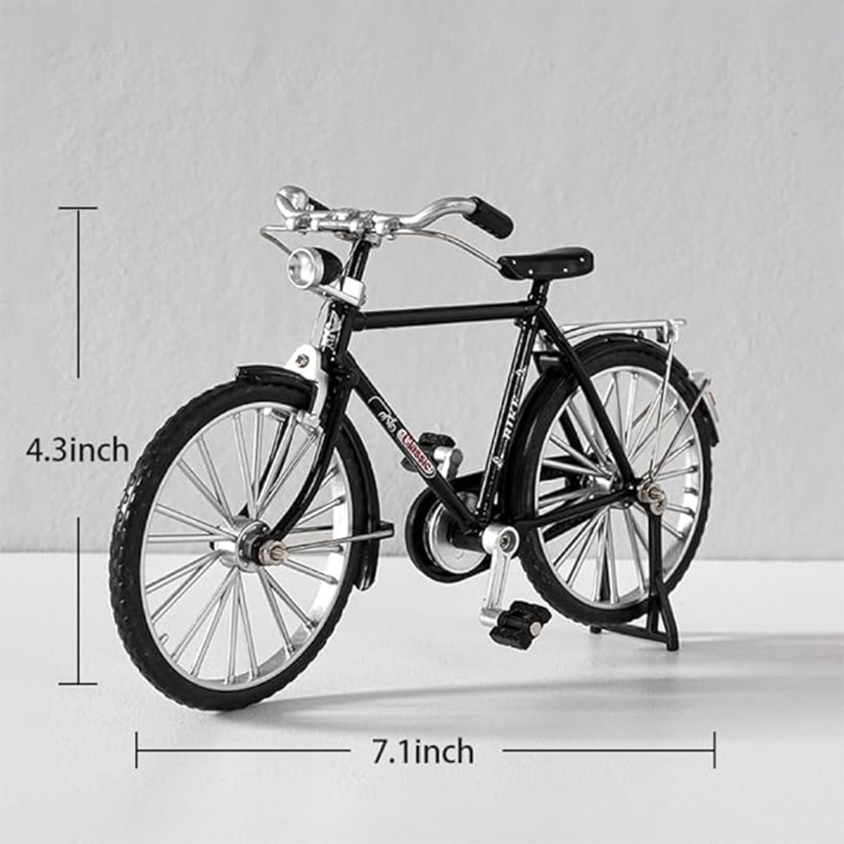 合金レトロ自転車ミニモデルヴィンテージクラシックバイクオーナ - Vintage Collectible Toys のレビューと価格