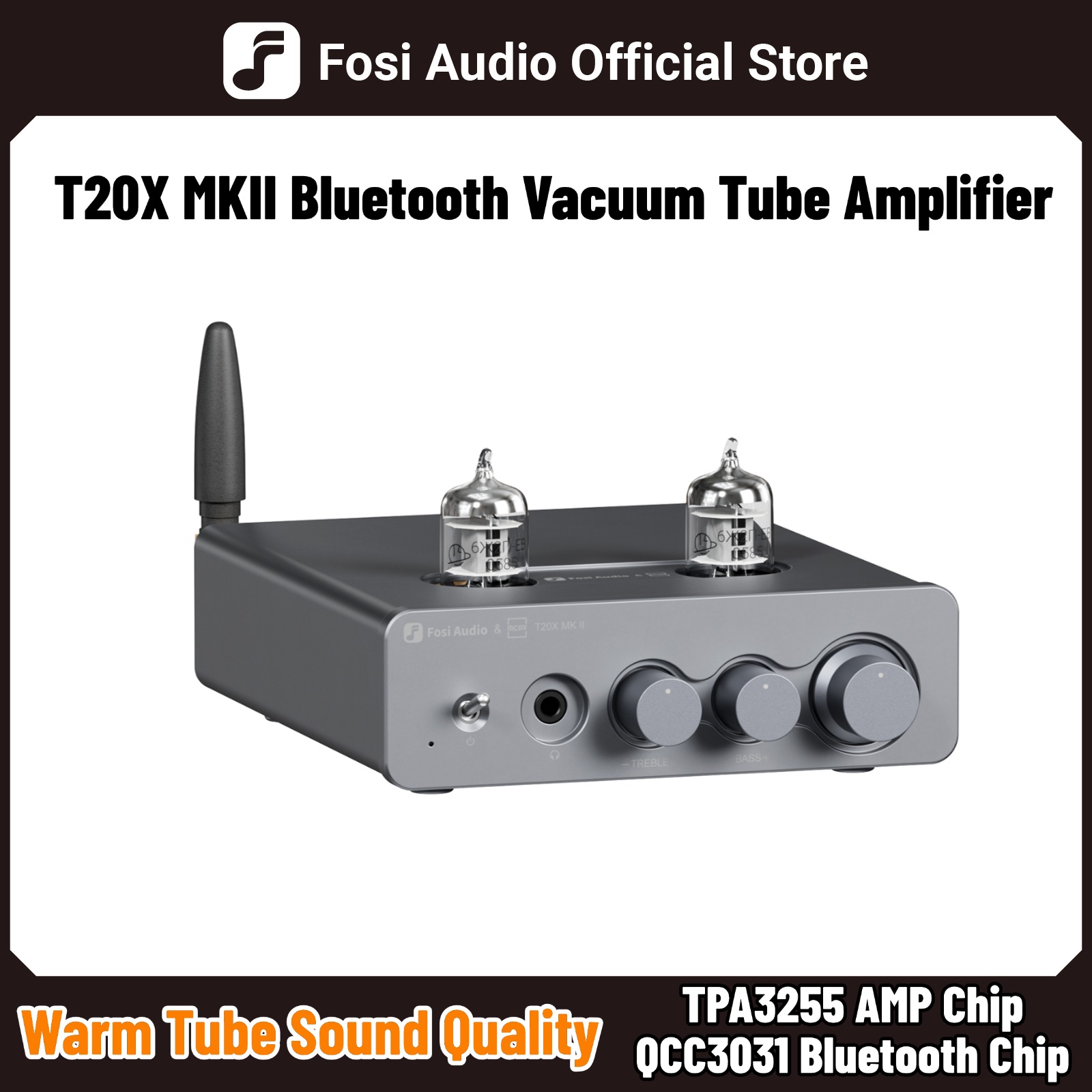 Fosi Audio T20X MKII 300W Blue - Tube Amplifier Part のレビューと価格